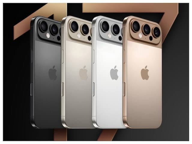 iPhone 17 Leaks showing titanium design, edge - to - edge OLED display, upgraded camera module, and bigger battery ahead of apple's September 2025 Launch.
